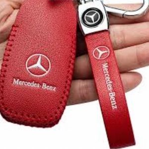 Leather key cover suitable for Mercedes
Benz E-class 2018 S-class, 2017 2018.